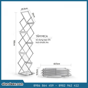 Kệ brochure - Giá để tài liệu