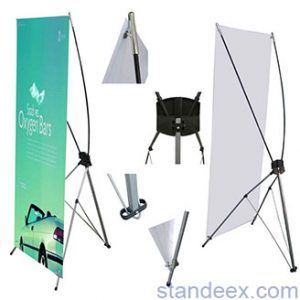 các chi tiết standee chữ X