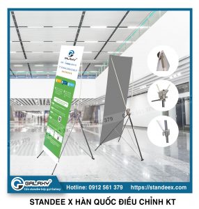 standee điều chỉnh kích thước