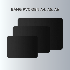 Bảng PVC đen A4