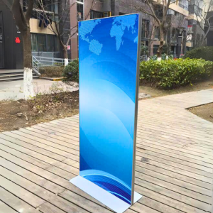 Standee chân nhôm đứng cao cấp 2 mặt