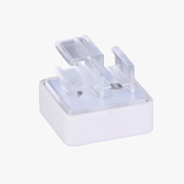 Chân nam châm 2 ngạc gắn khung bảng giá siêu thị