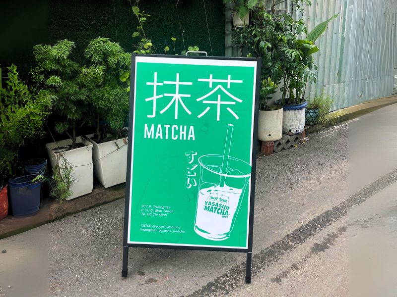 Standee giá chữ A – Giải pháp quảng bá hiệu quả, tiết kiệm chi phí