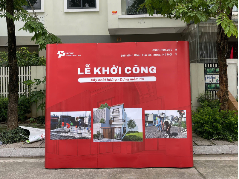 Xu hướng backdrop di động 2025: Gấp gọn, lắp nhanh, đẳng cấp sự kiện