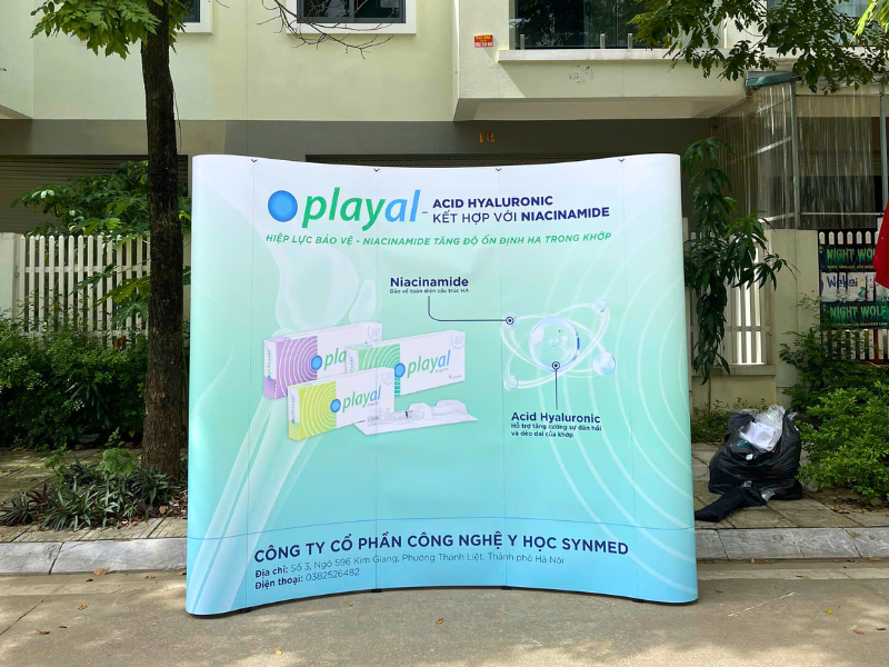 Backdrop 3x3 ô cong – Sự lựa chọn hoàn hảo cho quảng cáo di động