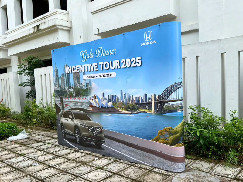 Backdrop 3x4 Ô Thẳng – Giải Pháp Trưng Bày Sự Kiện Chuyên Nghiệp