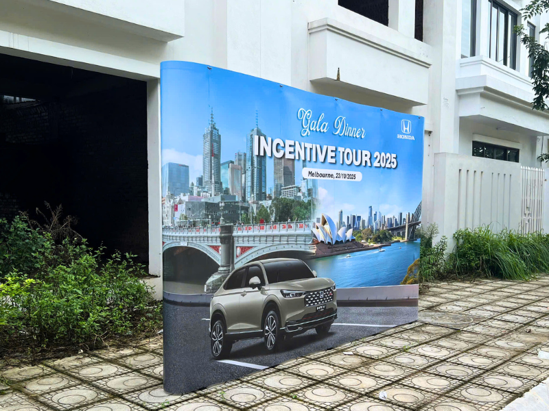 Backdrop 3x4 Ô Thẳng – Giải Pháp Trưng Bày Sự Kiện Chuyên Nghiệp