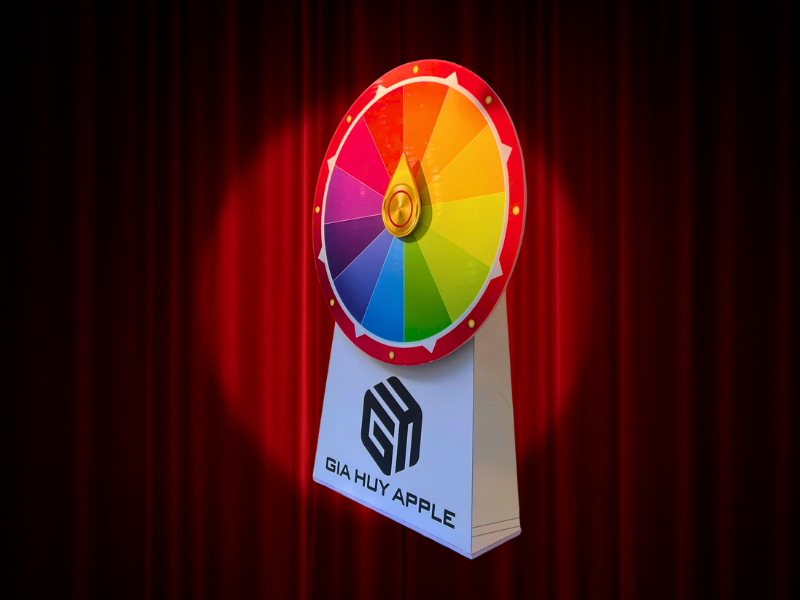 5 ưu điểm của vòng quay sự kiện mini nhỏ gọn bạn nên biết