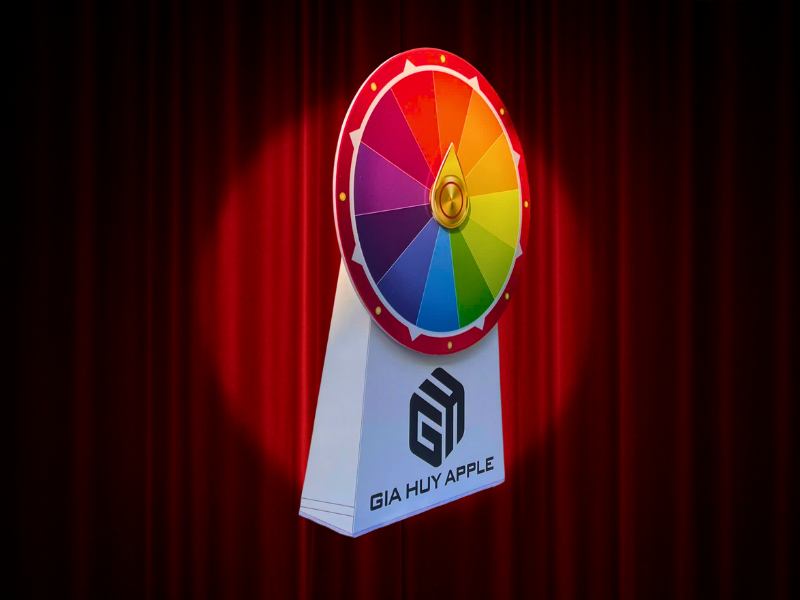 5 ưu điểm của vòng quay sự kiện mini nhỏ gọn bạn nên biết