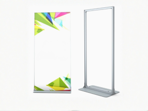 4 cách dùng standee chân đứng nhôm cao cấp trong sự kiện