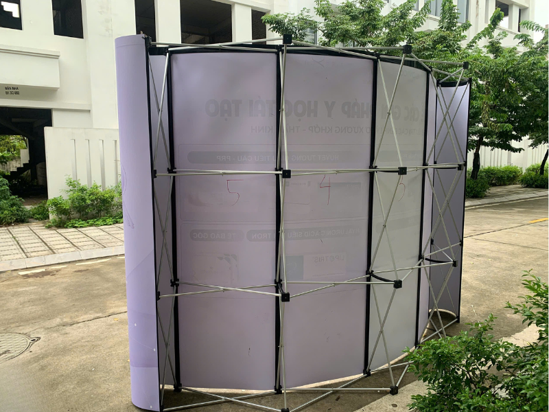 5 lý do nên chọn backdrop gấp gọn cho sự kiện 2026