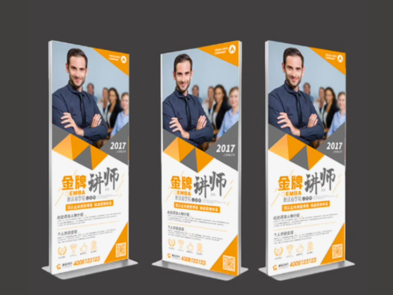 Standee nhôm cao cấp: 2 kích thước phổ biến cho quảng cáo 