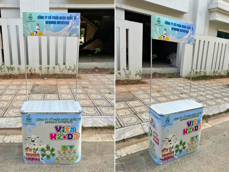 Quầy sampling mạng nhện: 5 ưu điểm đáng cân nhắc